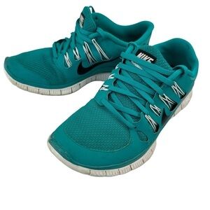 Women's Nike Free 5.0+ Turbo Green Running Sneakers, Size 9.5